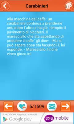 Barzellette e Scherzi android App screenshot 0