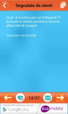 Barzellette e Scherzi android App screenshot 3