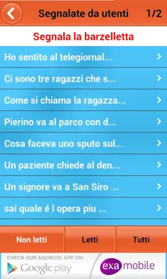 Barzellette e Scherzi android App screenshot 4